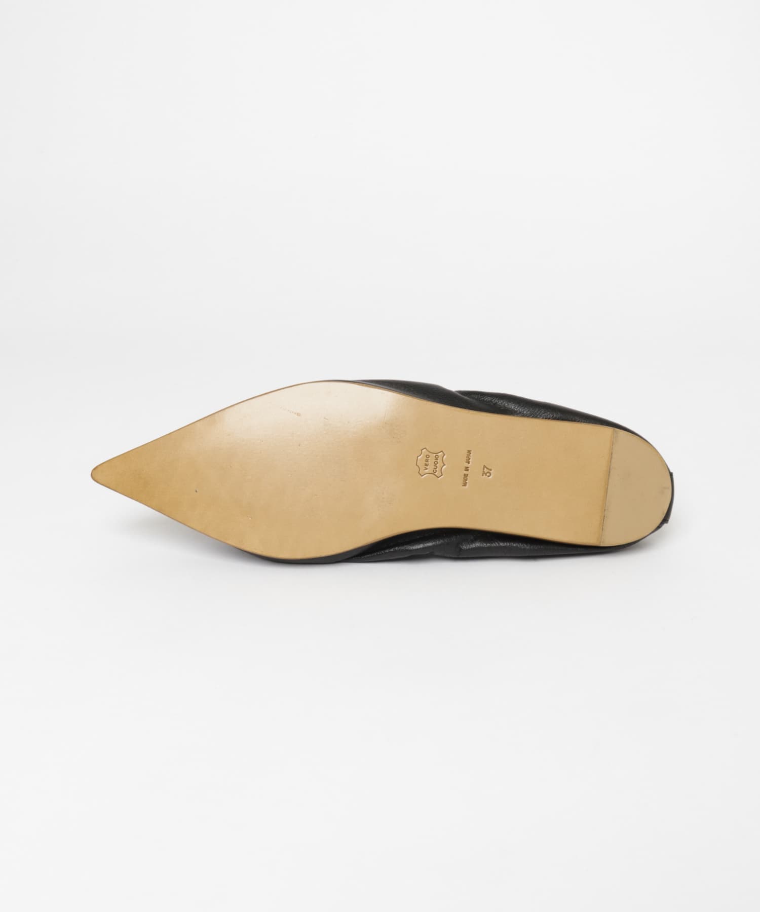 MAISON EUREKA　MAISON EUREKA　POINTED BALLET SHOES BLACK 36