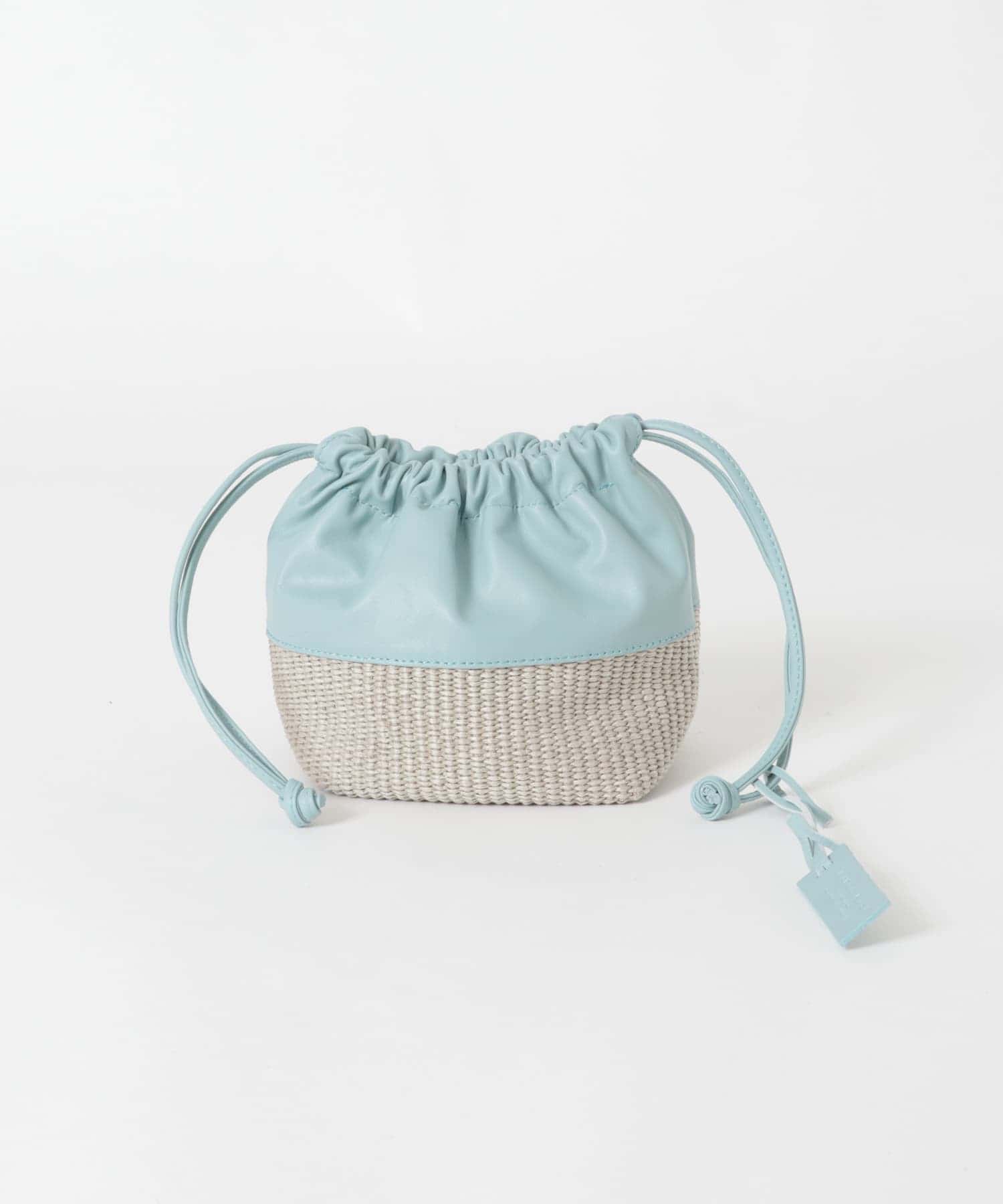 MARCO MASI　レザーコンビ巾着