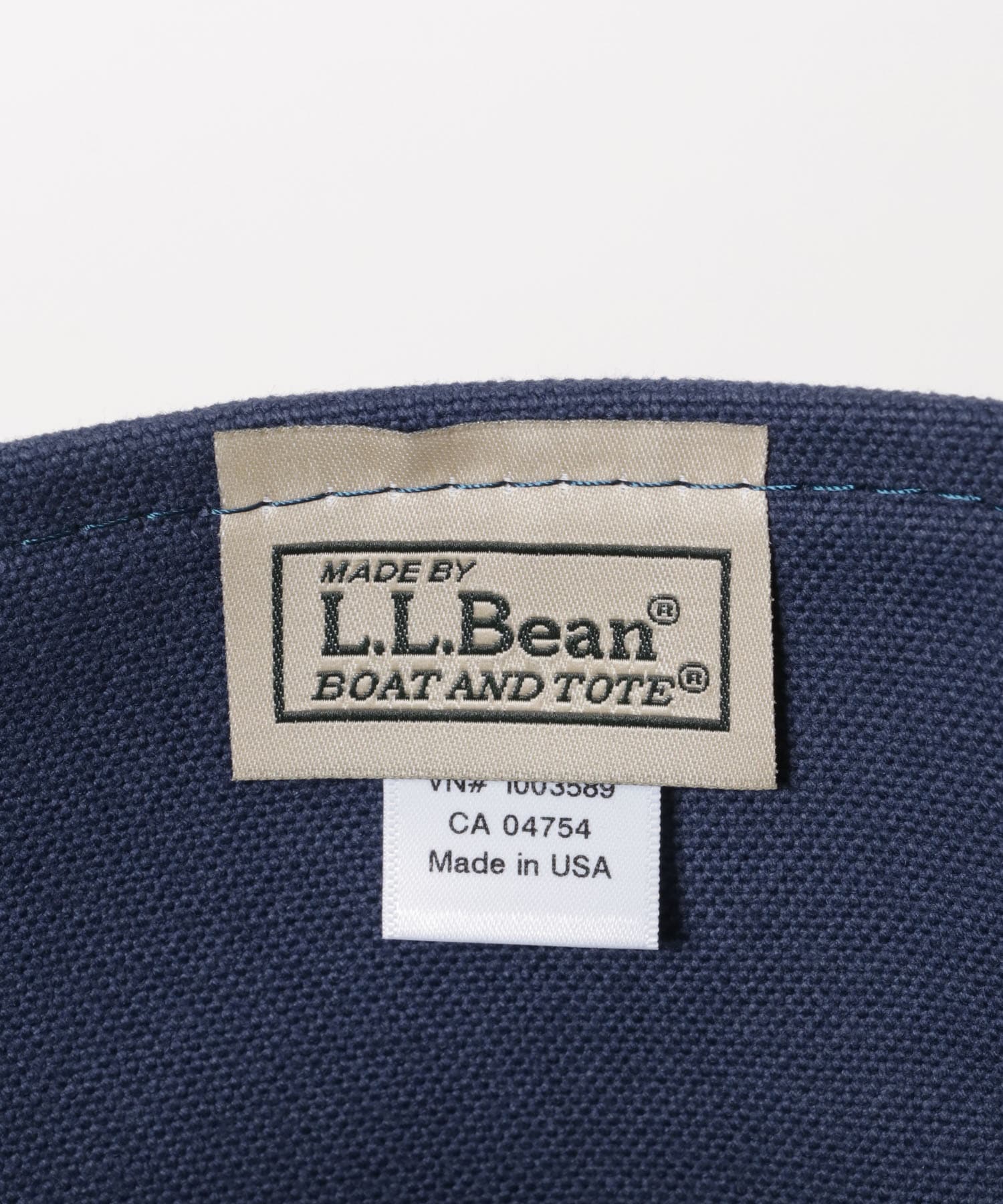 L.L.Bean　ソリッドボートアンドトート ミニ Navy -
