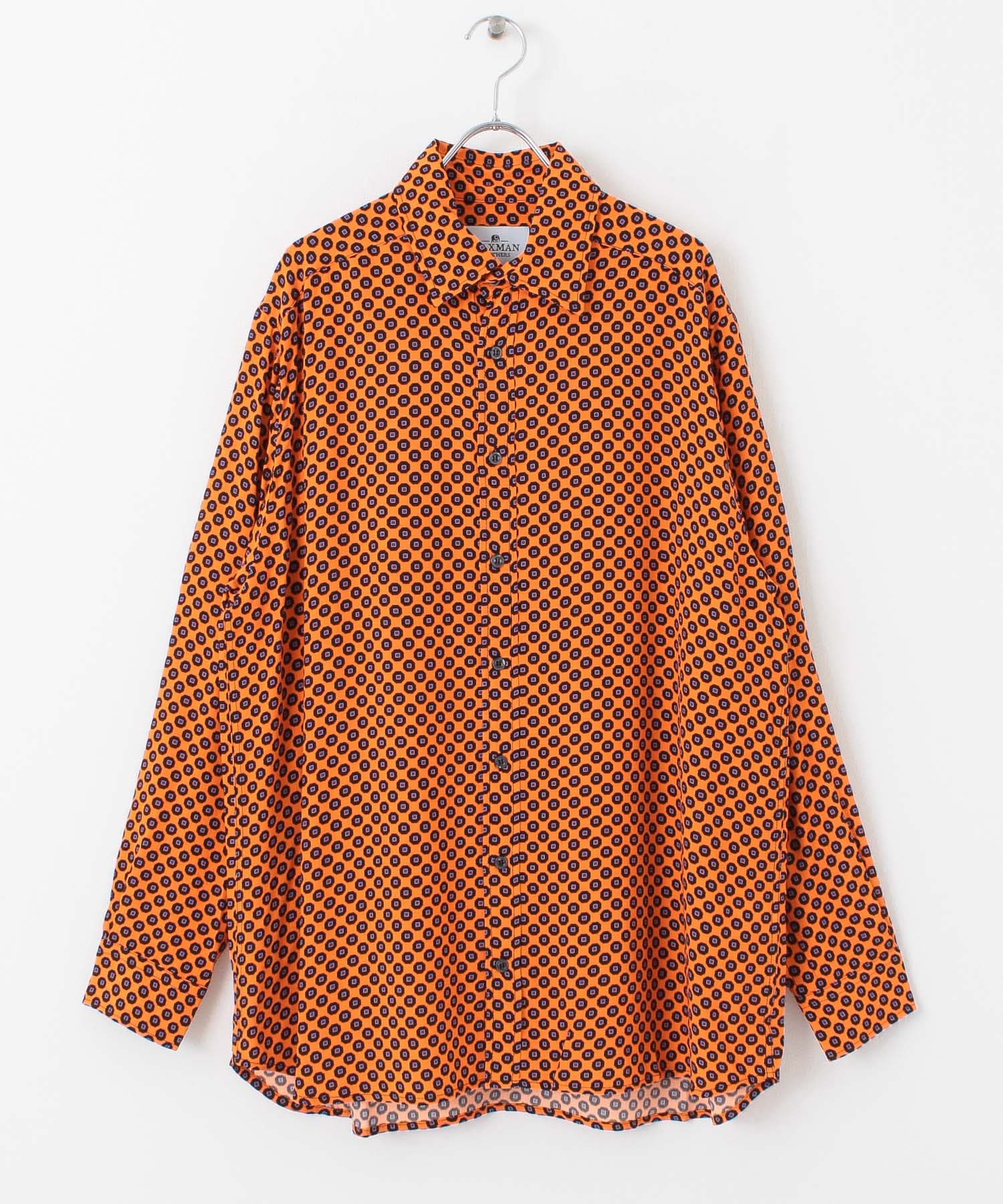 WAXMAN BROTHERS　LONG SLEEVE SHIRTS ORANGE S