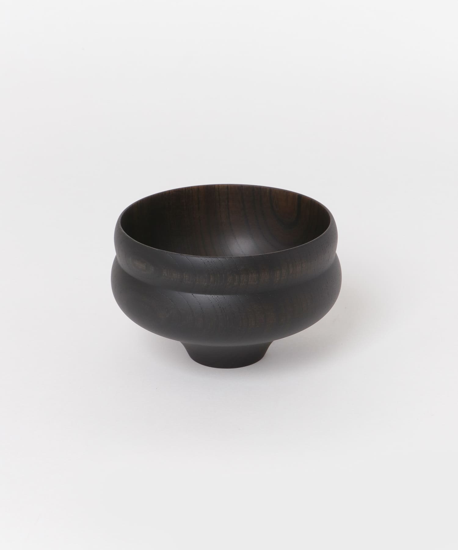 我戸幹男商店　TSUMUGI 汁椀　瓢型 black 0