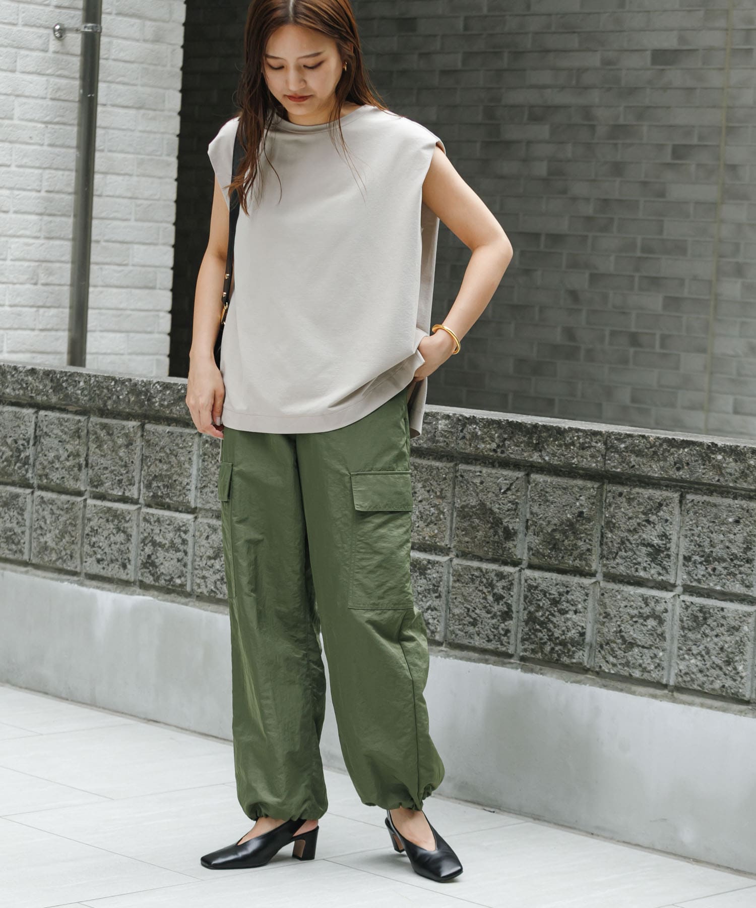 『別注』『MADE IN JAPAN』 MILLIWM×URBAN RESEARCH　ヒールパンプス BLACK 37