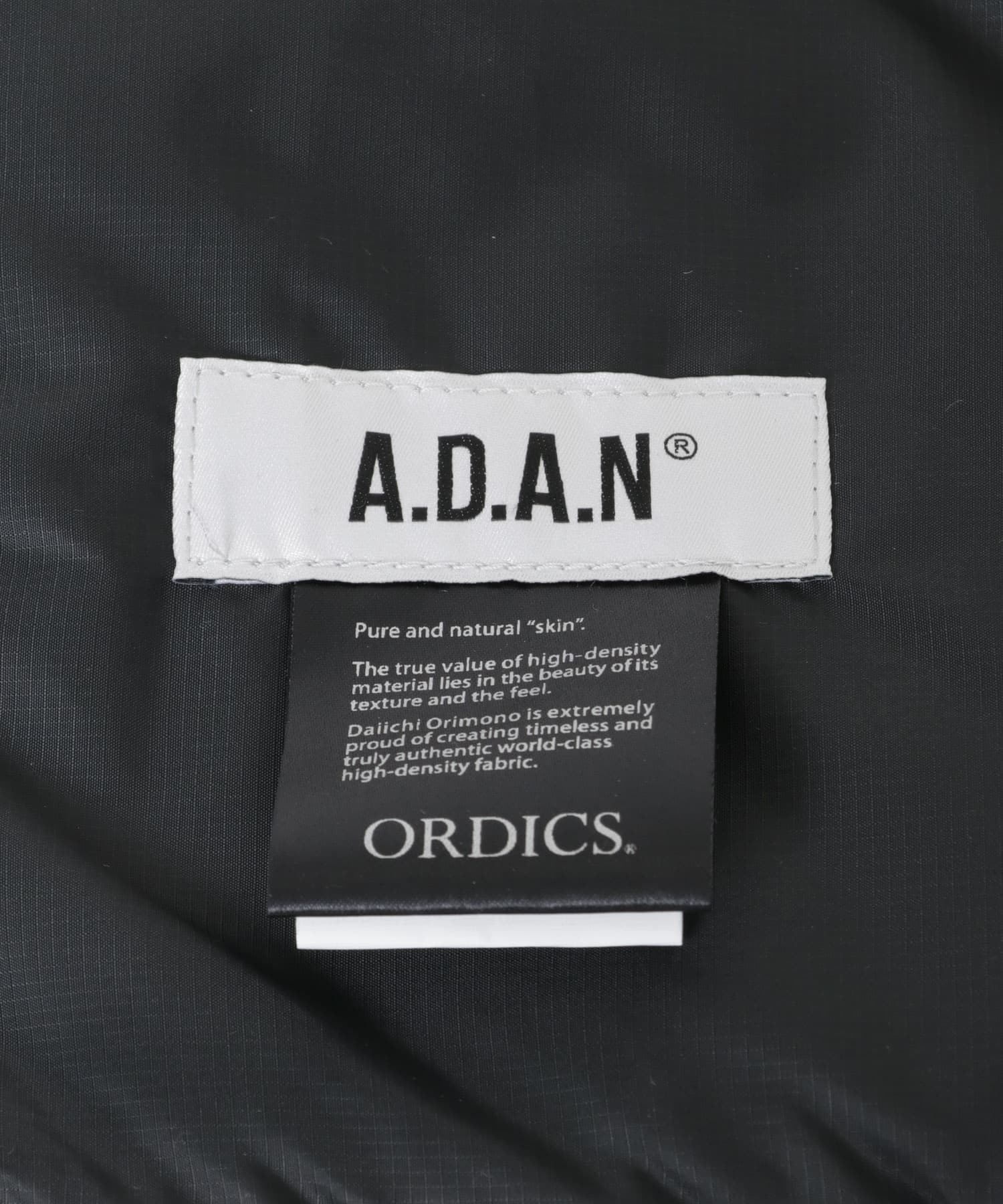 A.D.A.N　ADAN PUFF MUFFLER BLACK -