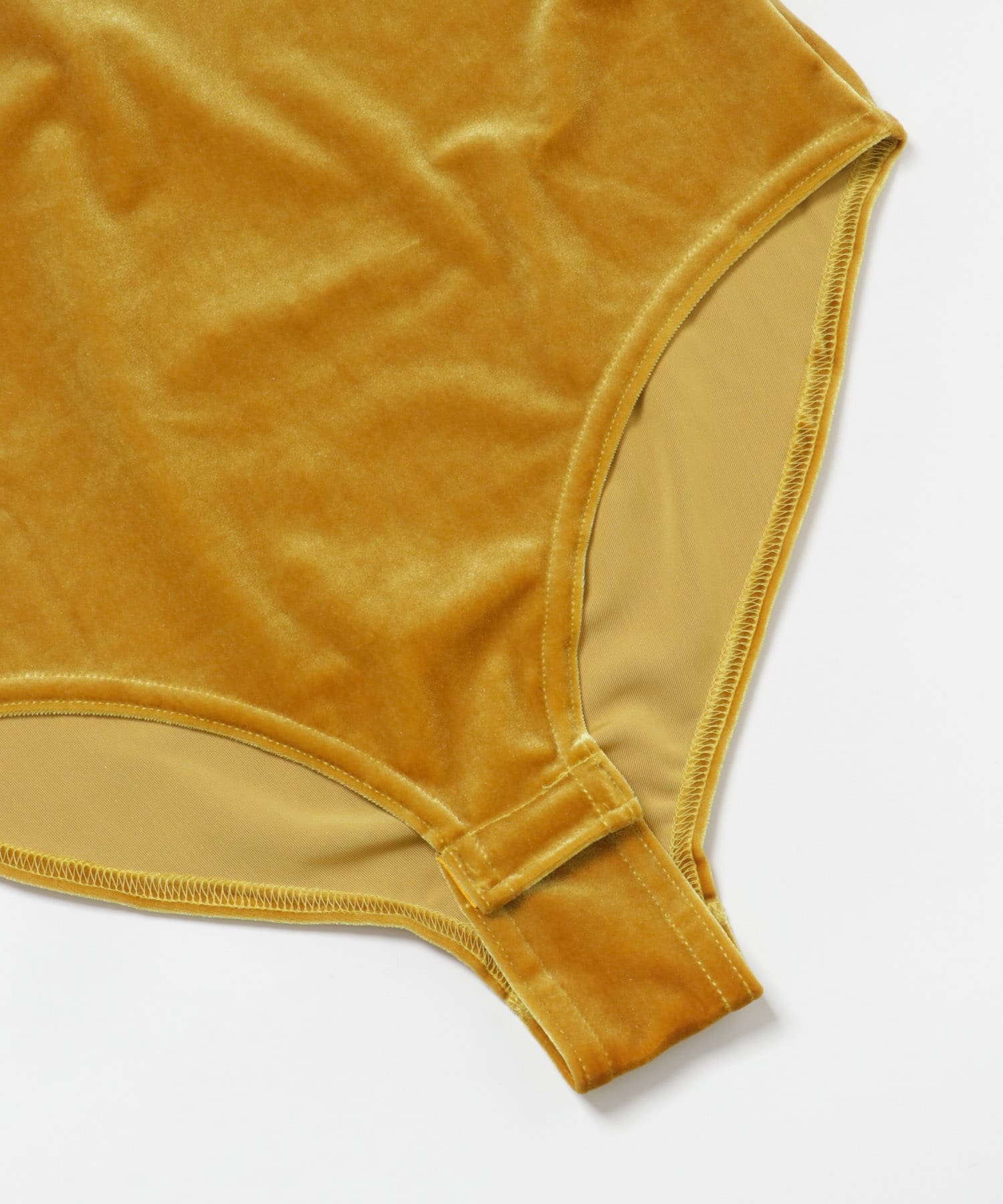 SIMONE WILD　Neckhoulder Body Suit mustard-y M