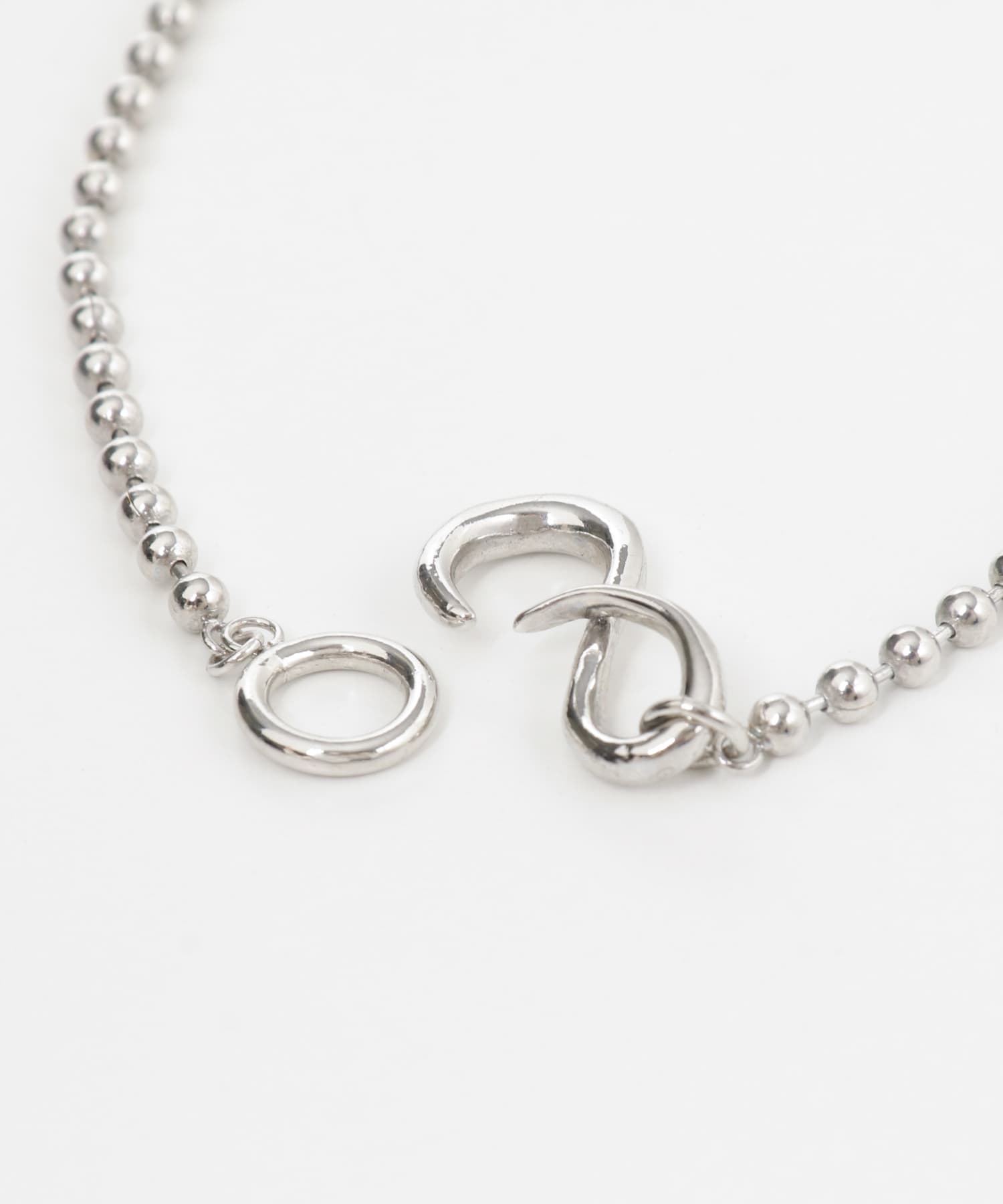 IRIS47　ammonite necklace silver -