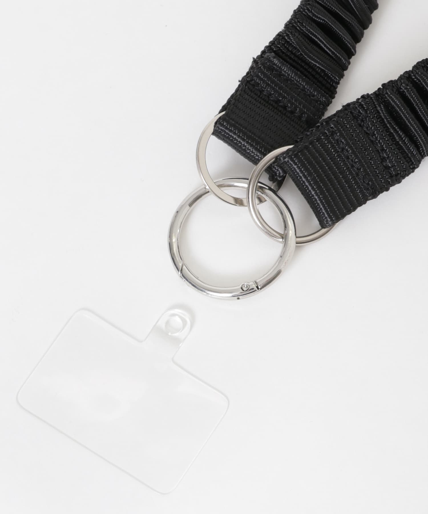 BYON BYON　FUTOスマホショルダーストラップ BLACK FREE