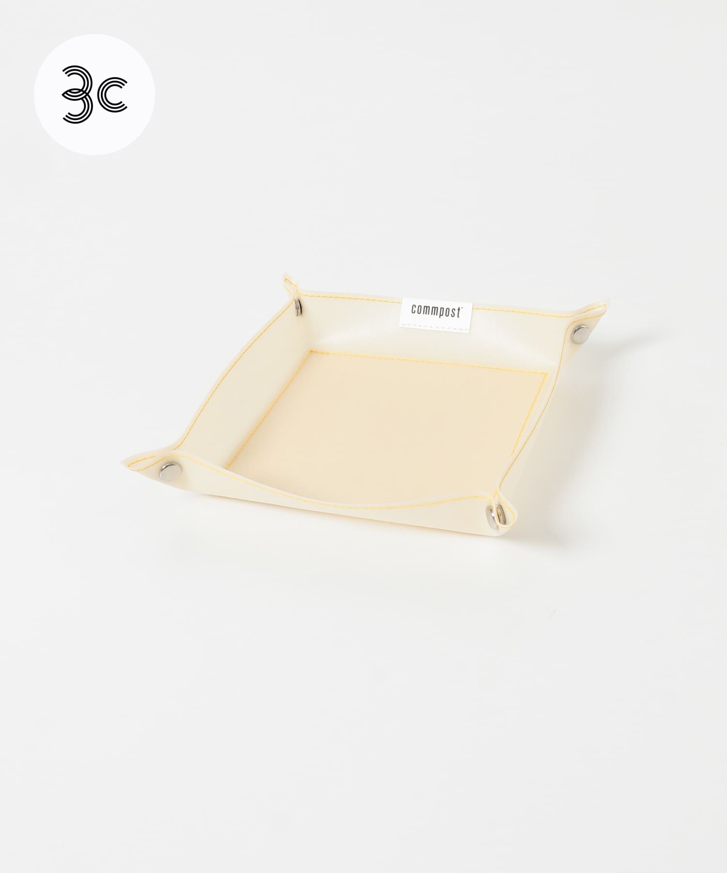 commpost　配色スクエアトレーS Natural S