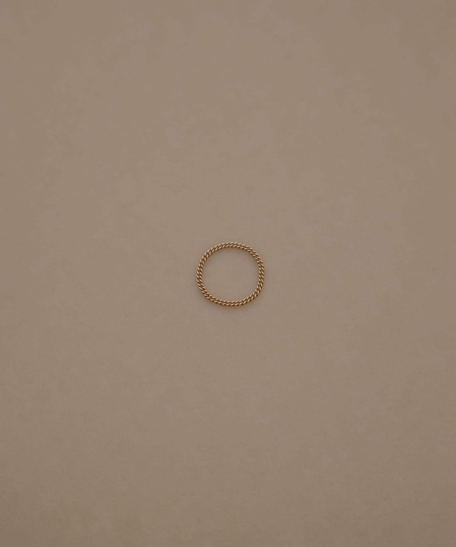 decor『デコール』　18K FlatlinkRing