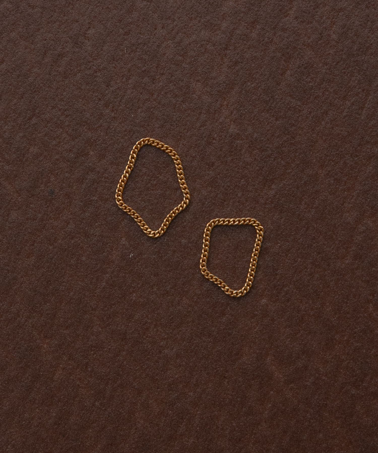 decor『デコール』　18K FlatlinkRing Gold 11