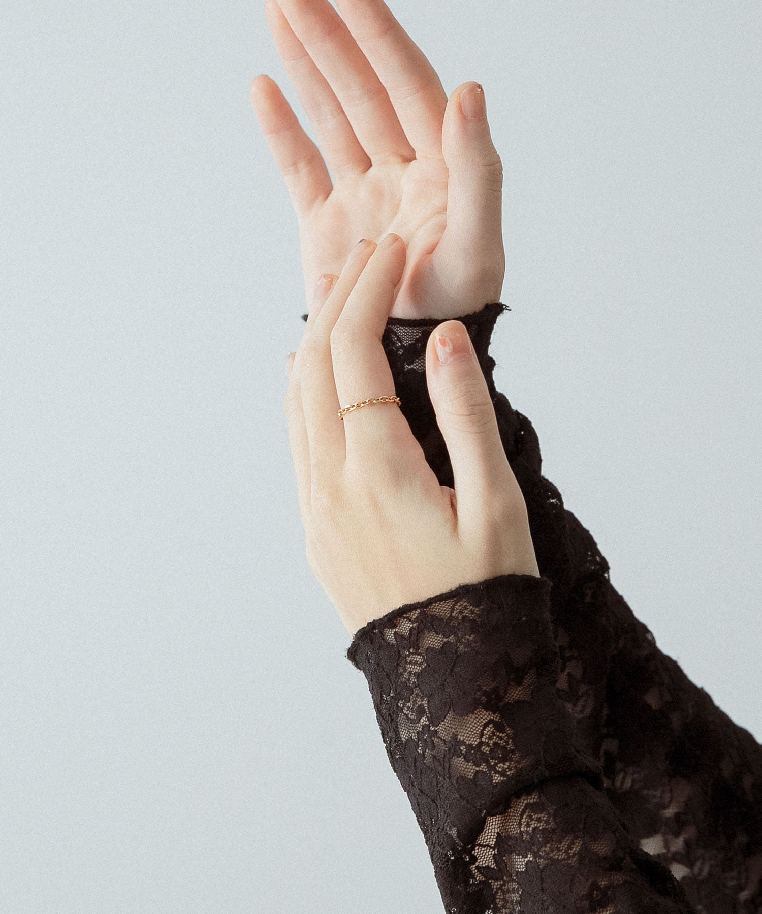 decor『デコール』　18K RectangleRing Gold 11