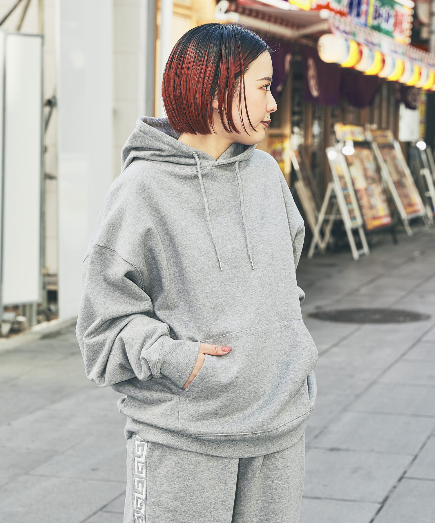 身長：149cm サイズ：L