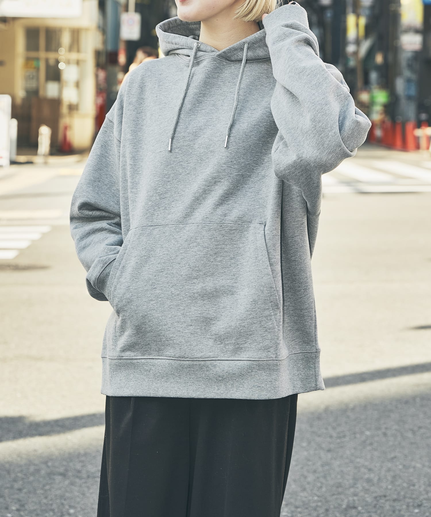 身長：163cm サイズ：L