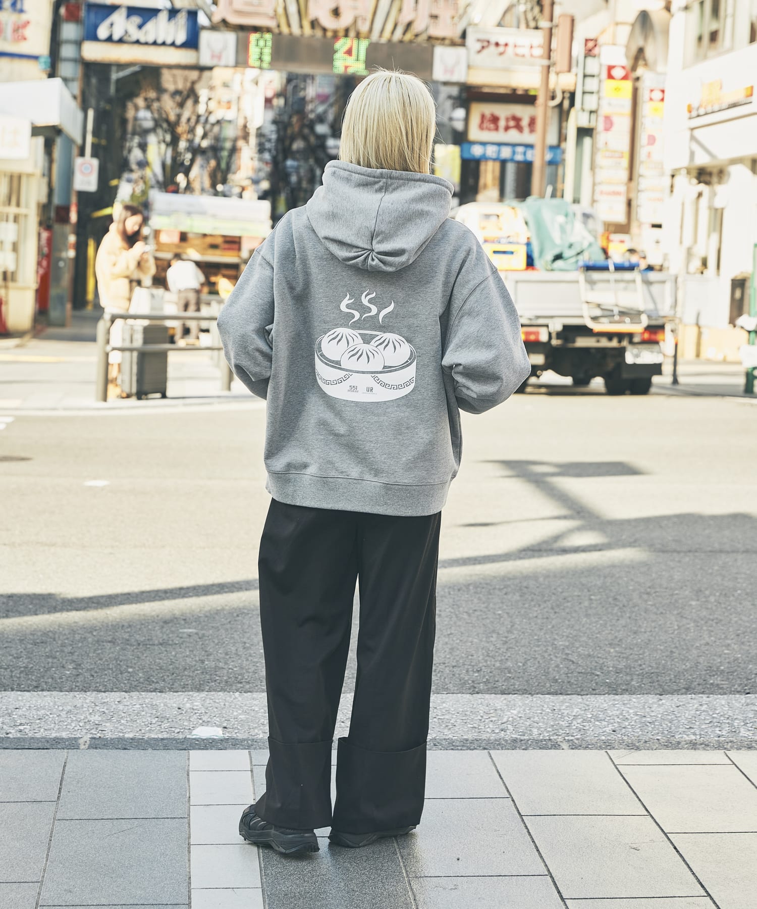 身長：163cm サイズ：L