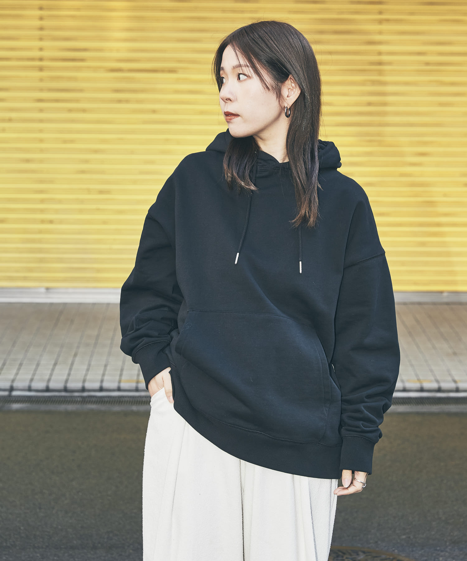 身長：155cm サイズ：L