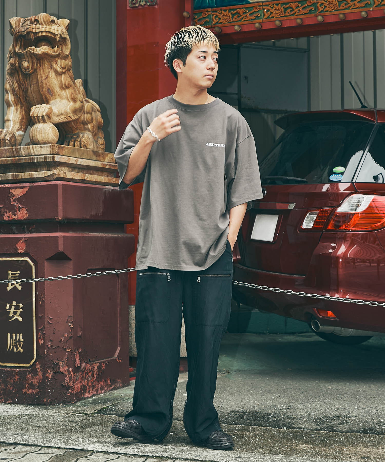 身長：168cm サイズ：XL
