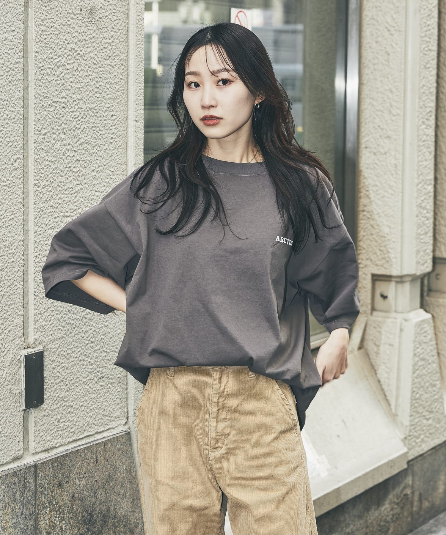 身長：158cm サイズ：XL