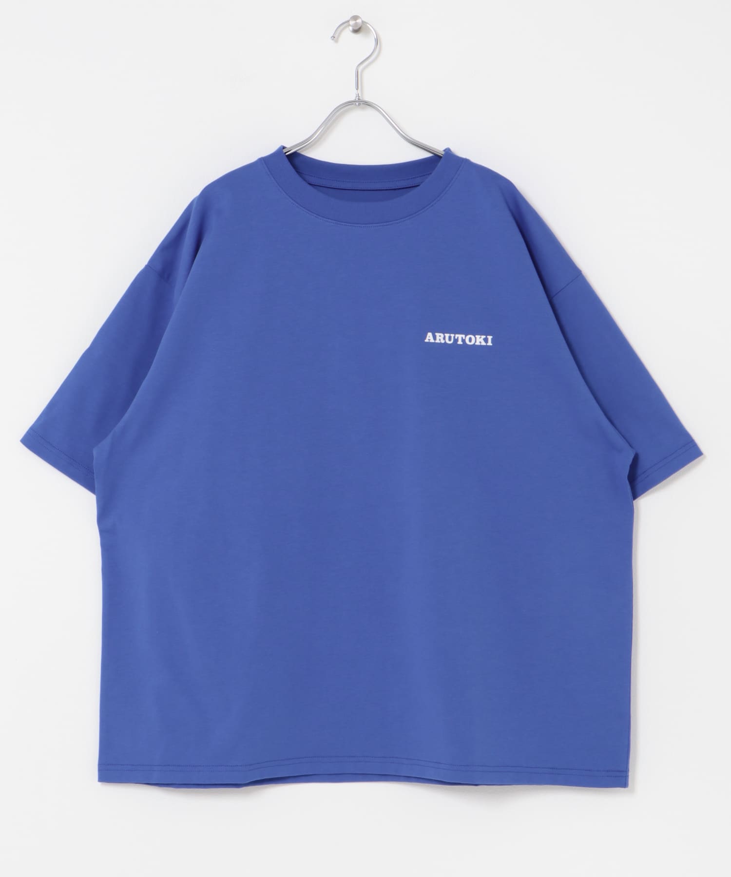 551蓬莱×UR　SHORT-SLEEVE T-SHIRTS BLUE S
