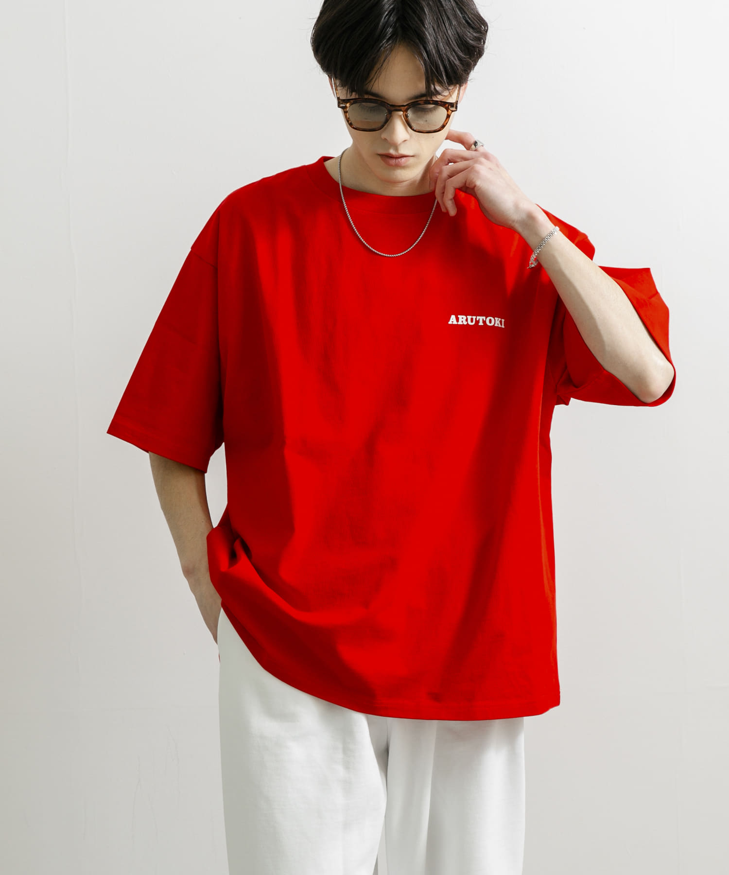 身長：173cm サイズ：L