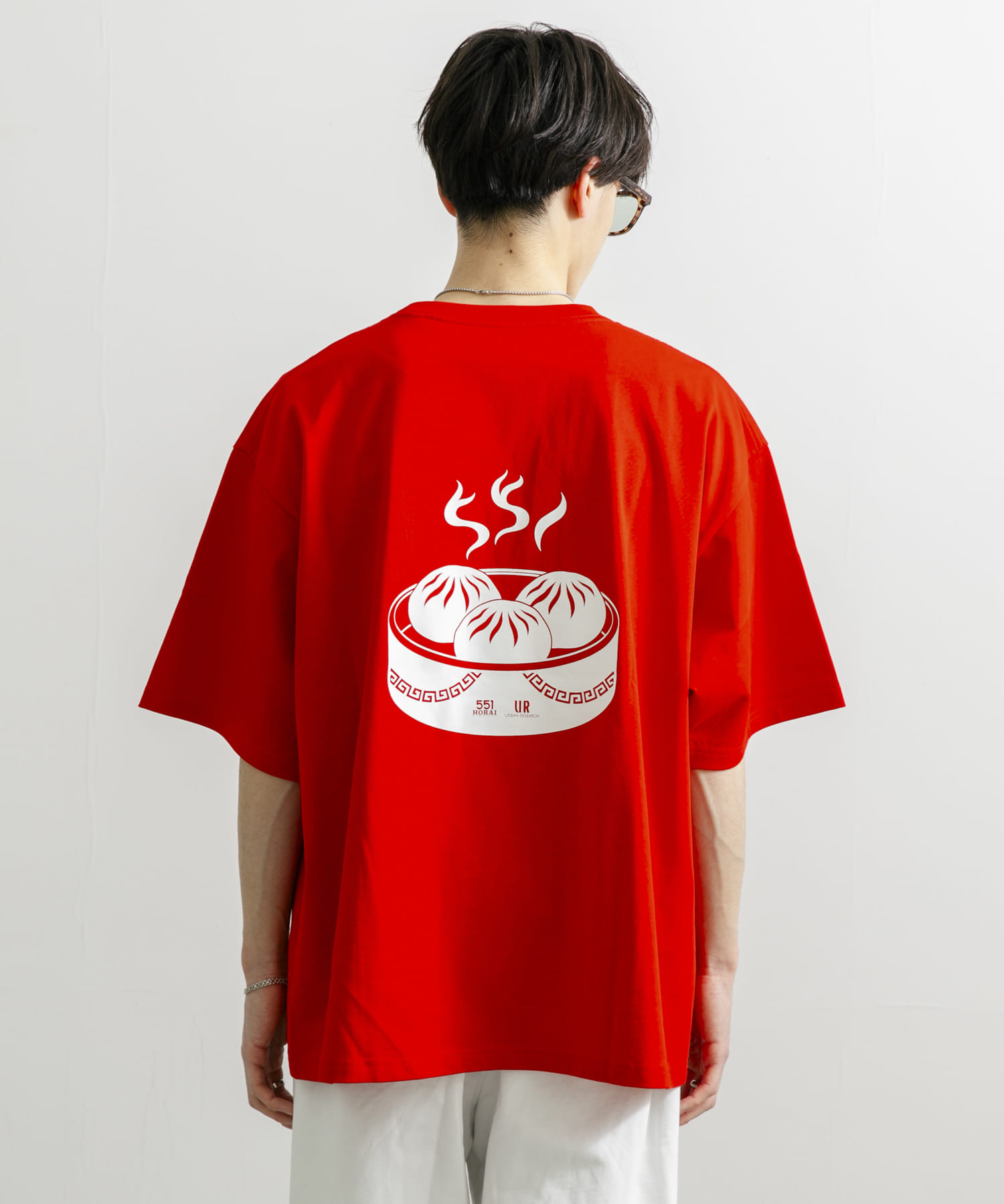 551蓬莱×UR SHORT-SLEEVE T-SHIRTS(S NAVY): トップス｜URBAN RESEARCH