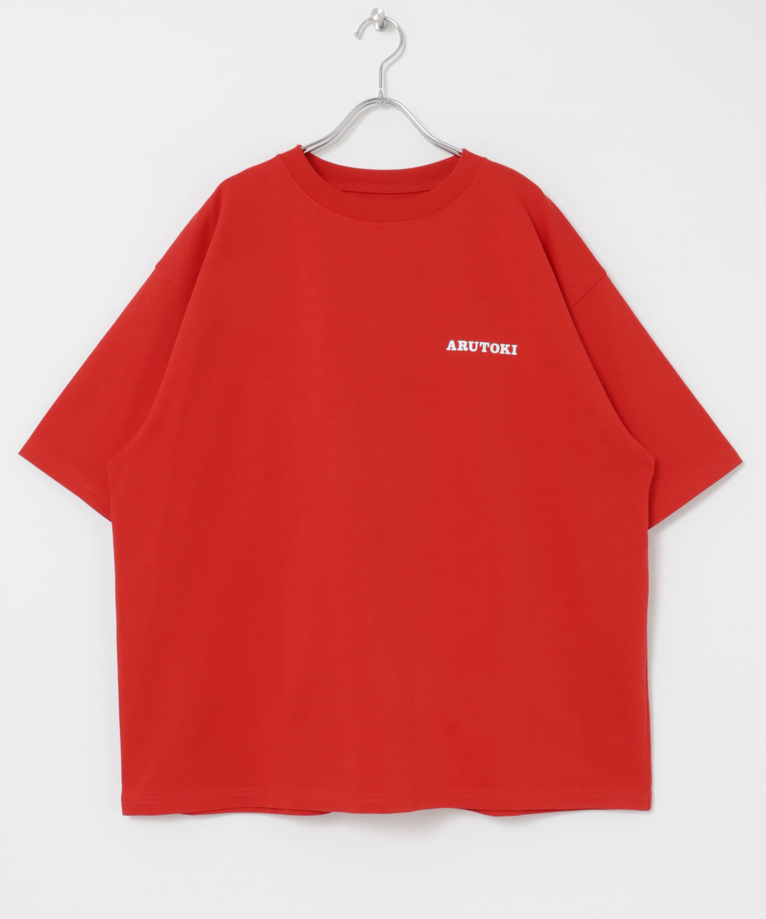 551蓬莱×UR　SHORT-SLEEVE T-SHIRTS RED S