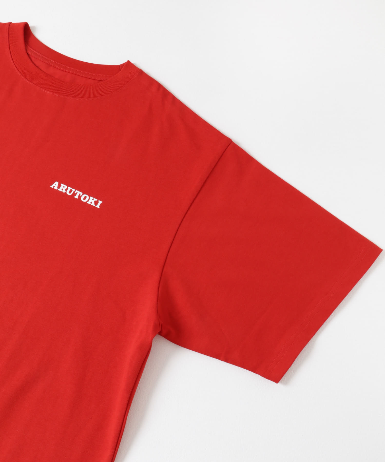 551蓬莱×UR　SHORT-SLEEVE T-SHIRTS RED S