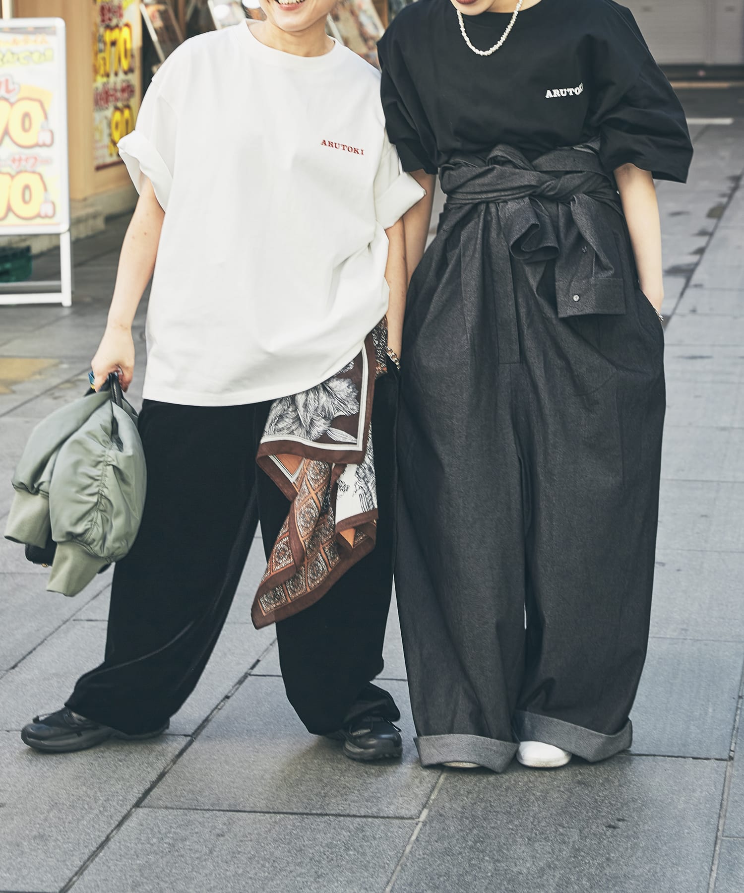身長：148cm サイズ：M / 身長：159cm サイズ :M