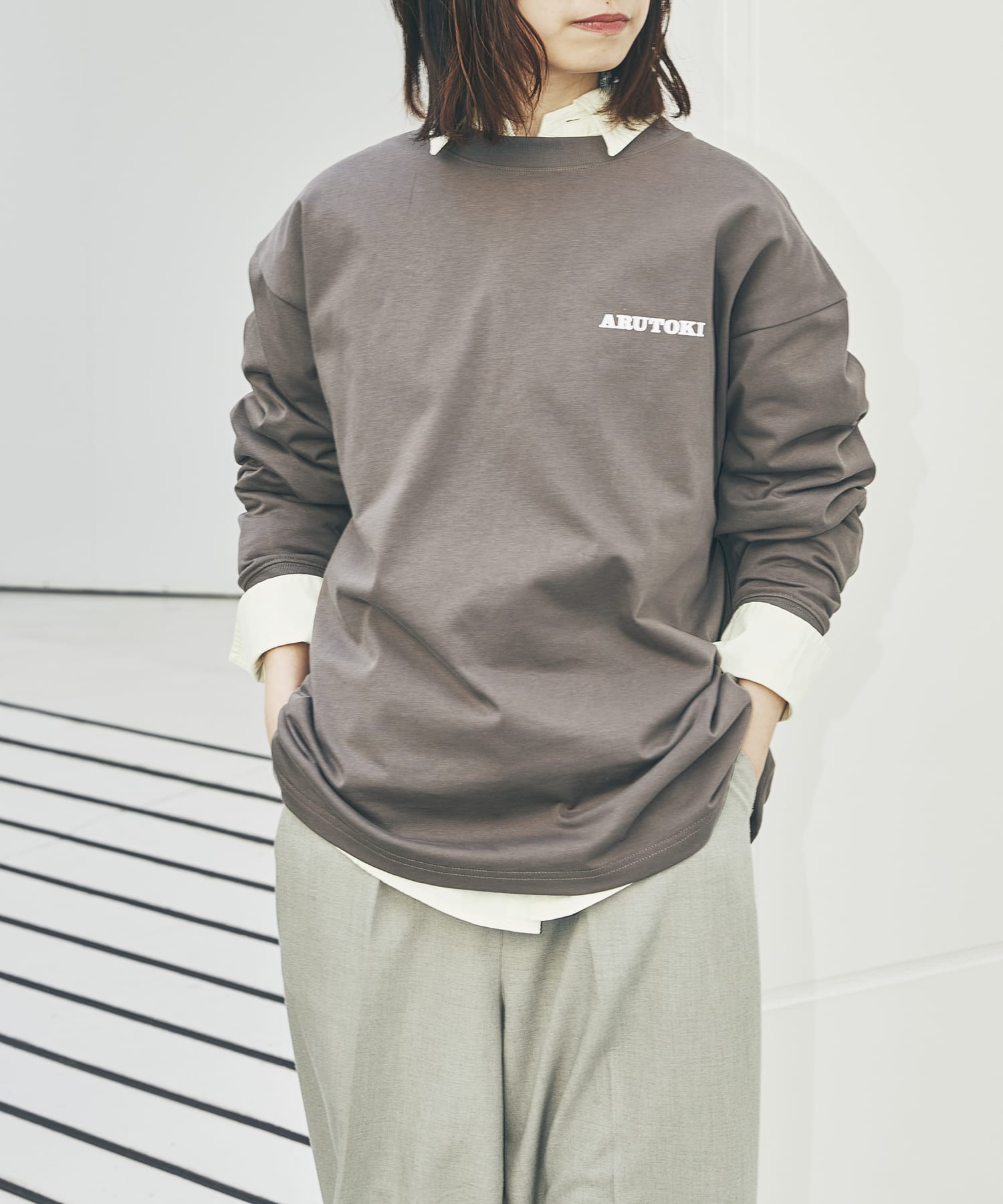 身長：161cm サイズ：M