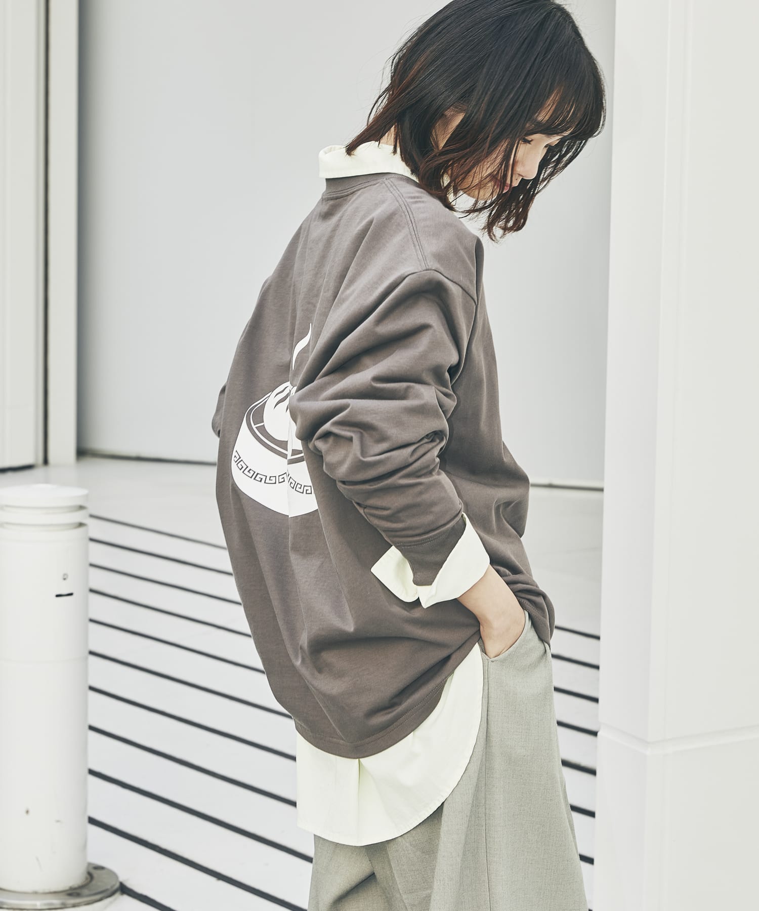 身長：161cm サイズ：M