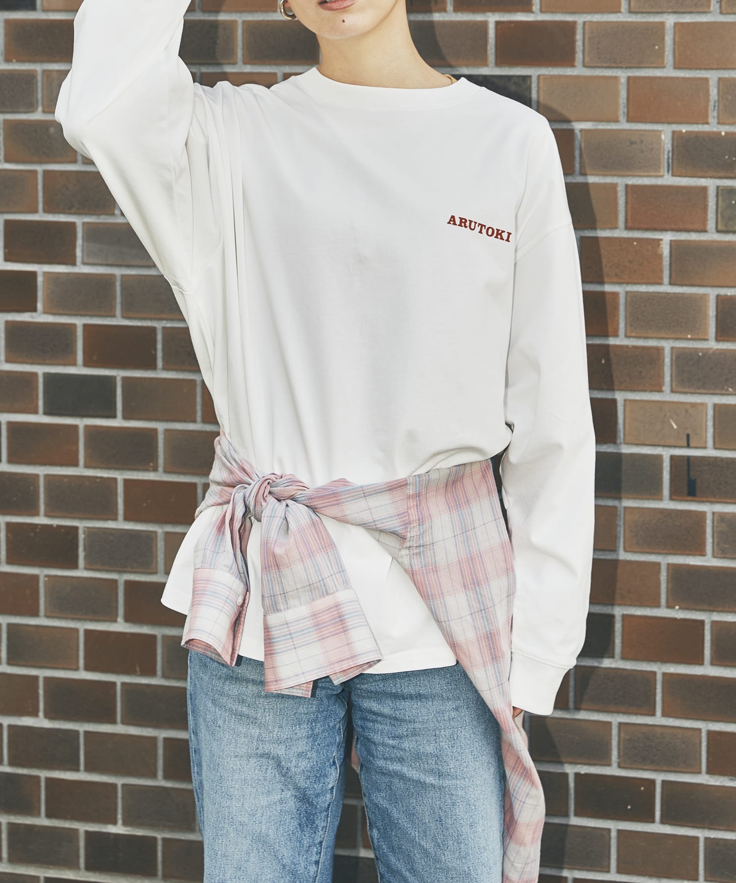551蓬莱×UR　LONG-SLEEVE T-SHIRTS OFF M