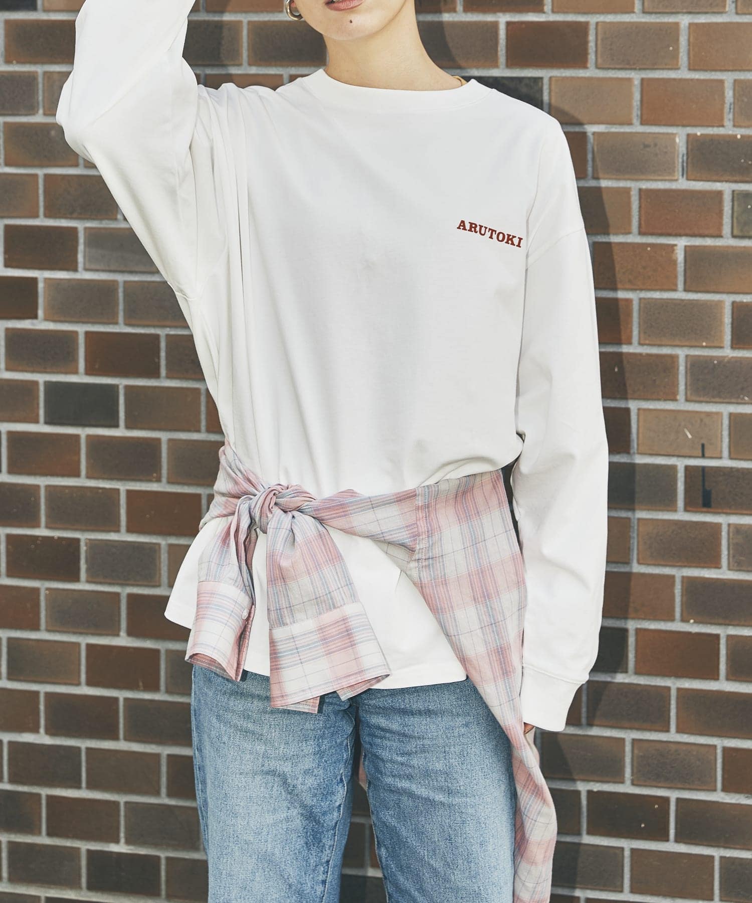 551蓬莱×UR　LONG-SLEEVE T-SHIRTS OFF S