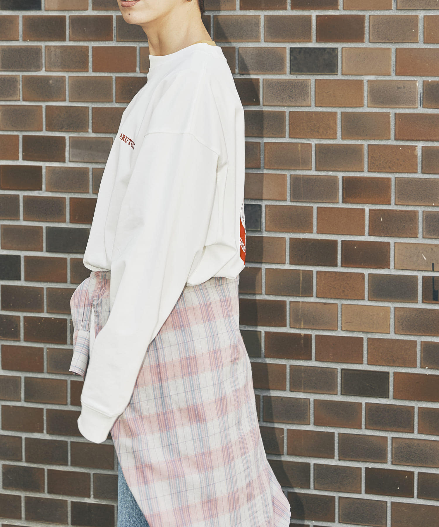 551蓬莱×UR　LONG-SLEEVE T-SHIRTS OFF S