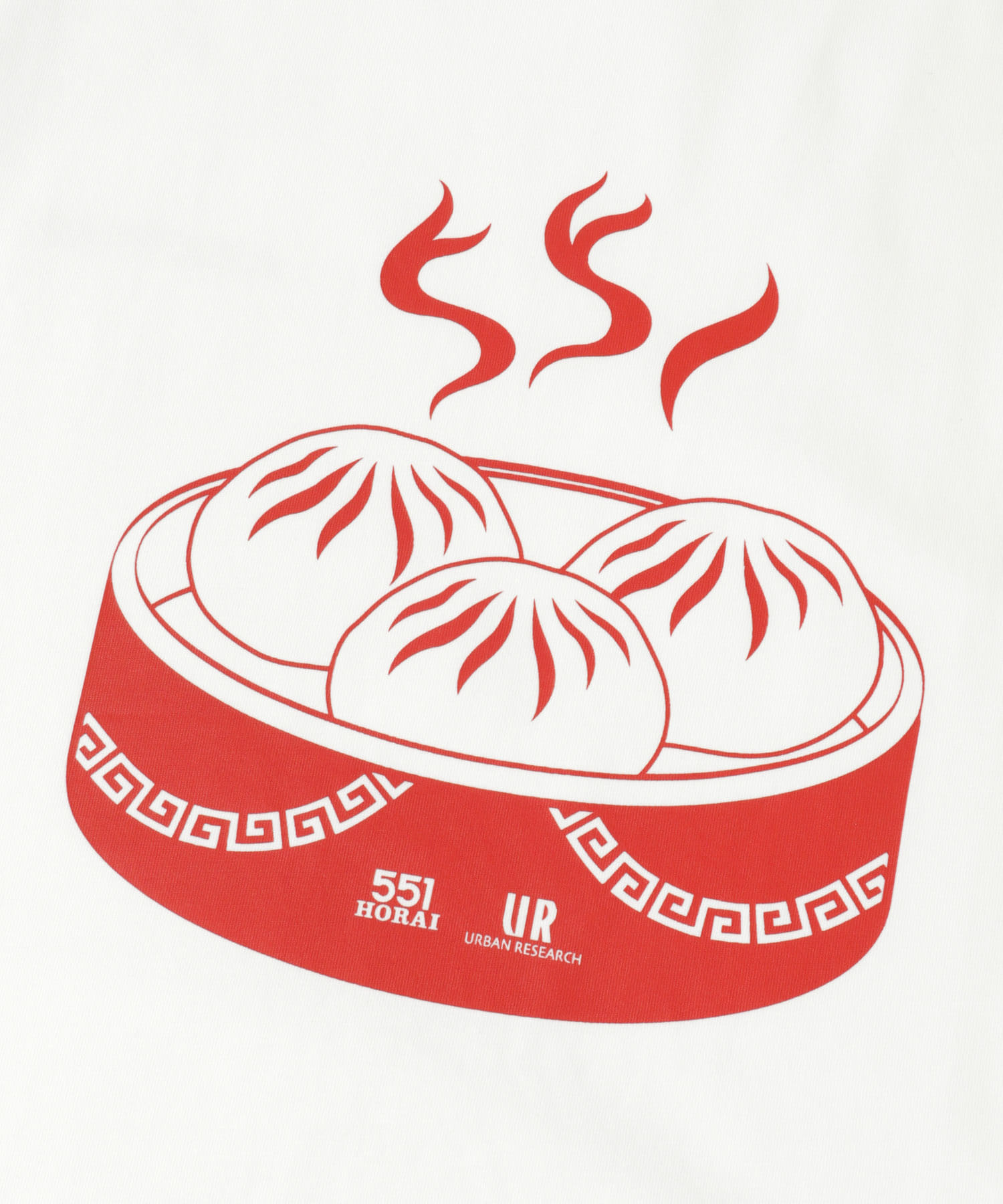 551蓬莱×UR　LONG-SLEEVE T-SHIRTS OFF S