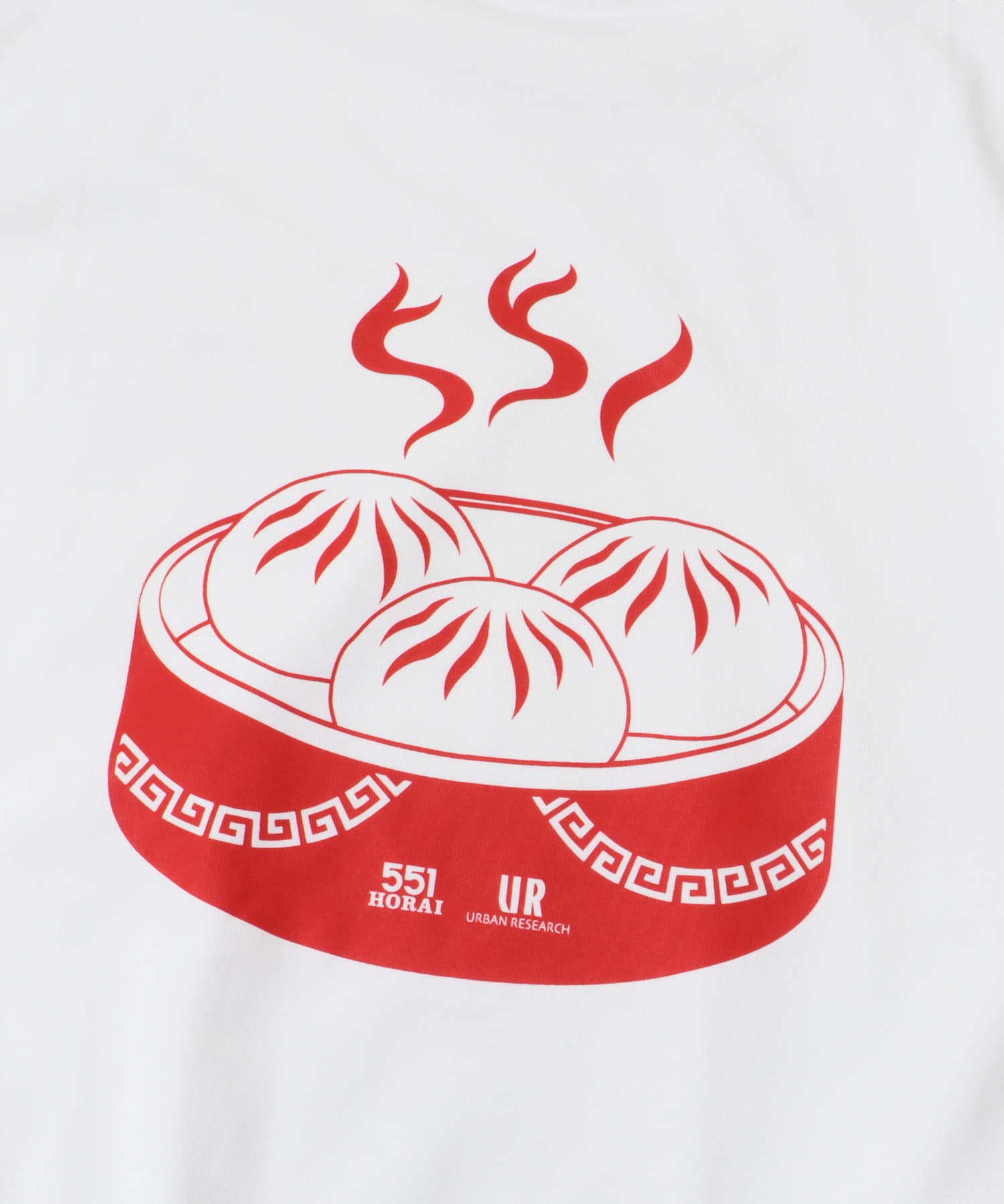 551蓬莱×UR　ドロストショートスリーブTシャツ OFF S