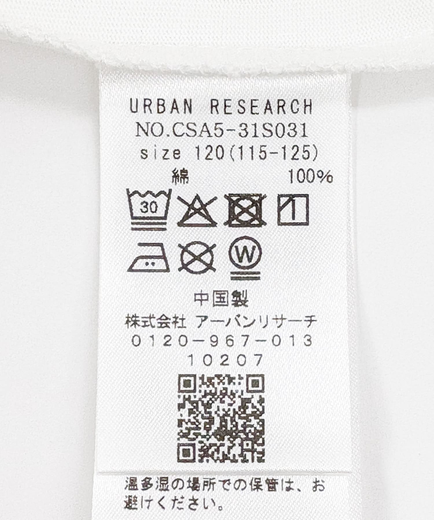 551蓬莱×UR　SHORT-SLEEVE T-SHIRTS(KIDS) OFF 120