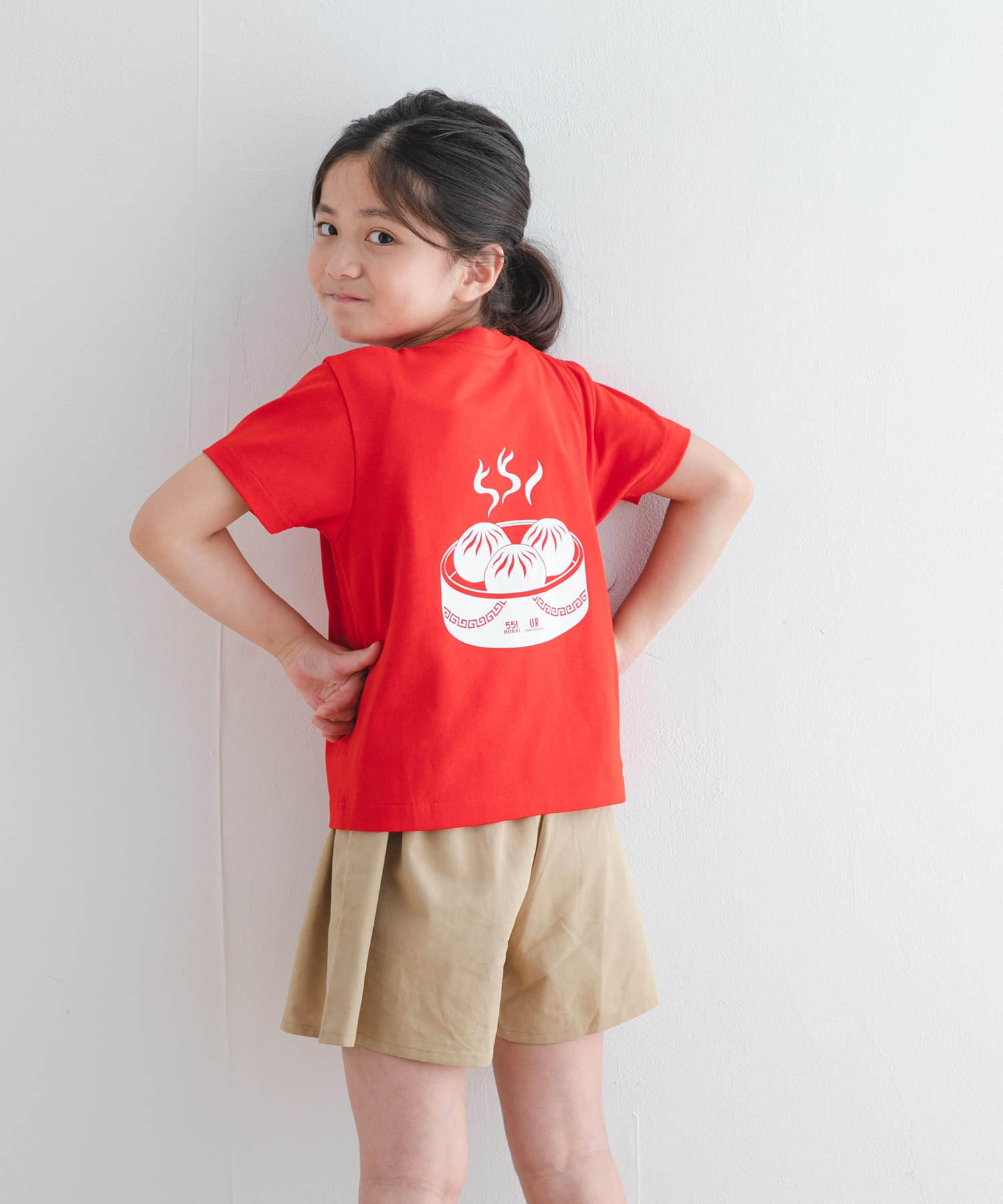 551蓬莱×UR　SHORT-SLEEVE T-SHIRTS(KIDS)