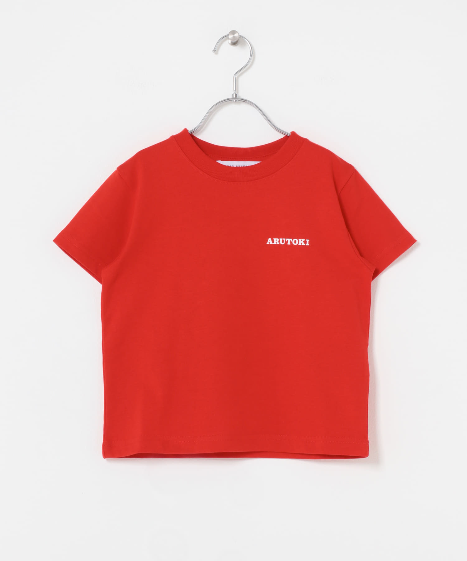 551蓬莱×UR　SHORT-SLEEVE T-SHIRTS(KIDS) RED 120