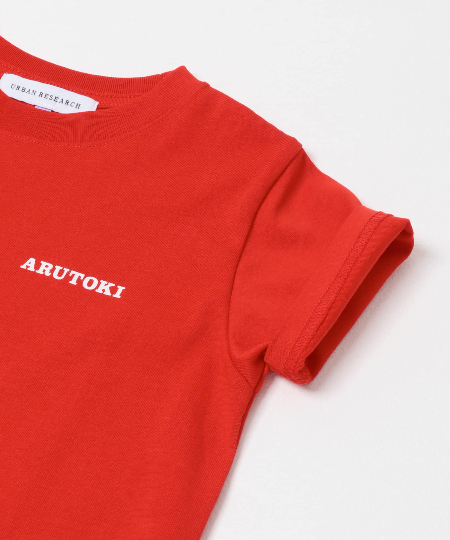 551蓬莱×UR　SHORT-SLEEVE T-SHIRTS(KIDS) RED 120