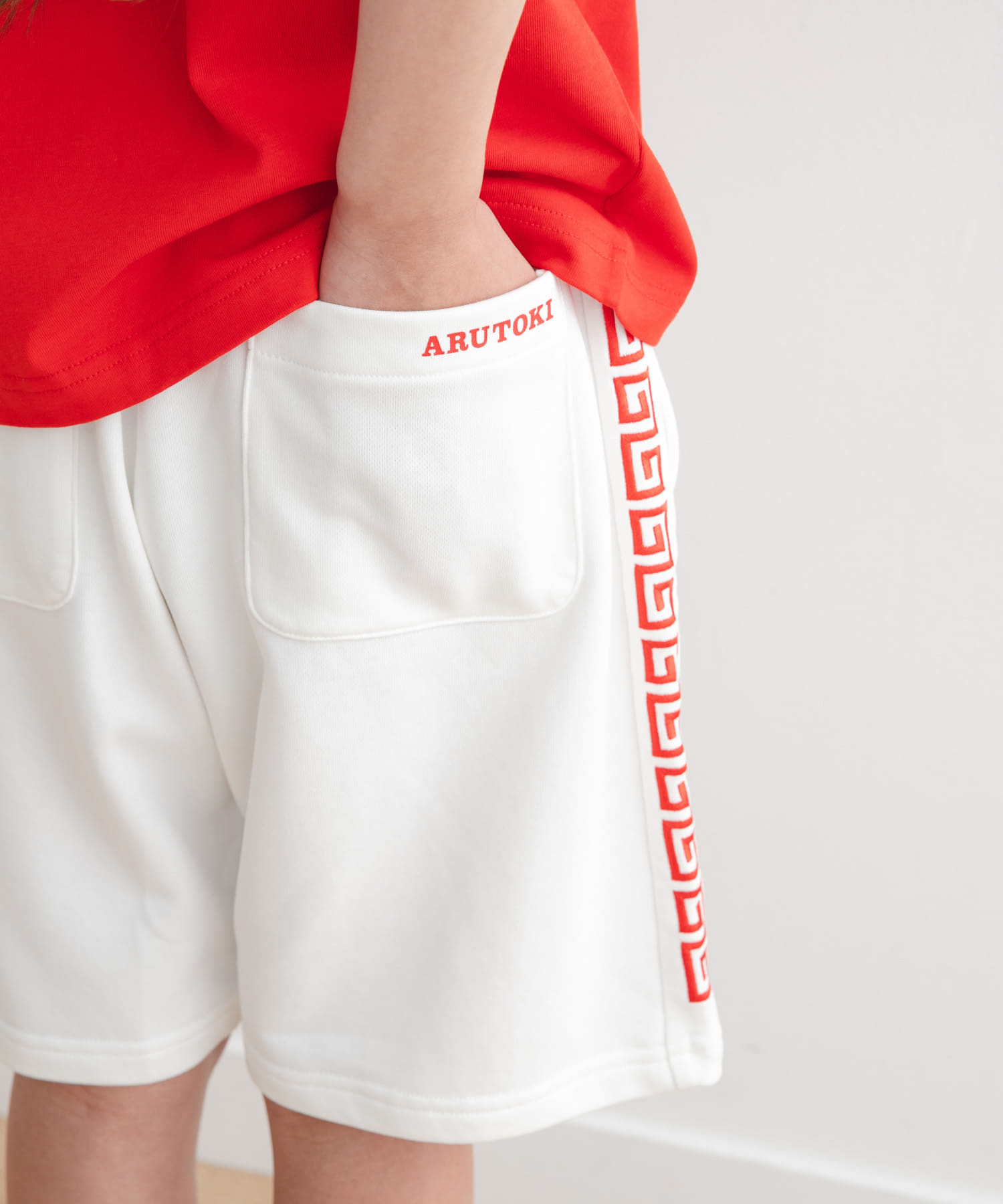 551蓬莱×UR　スウェットショートパンツ(KIDS)