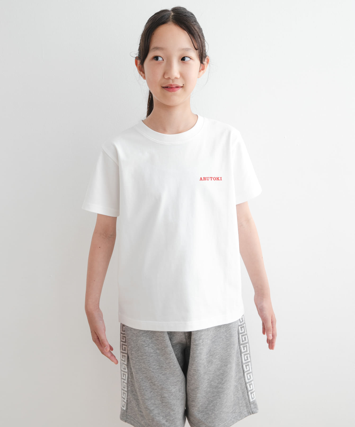 551蓬莱×UR　スウェットショートパンツ(KIDS) GRAY 105