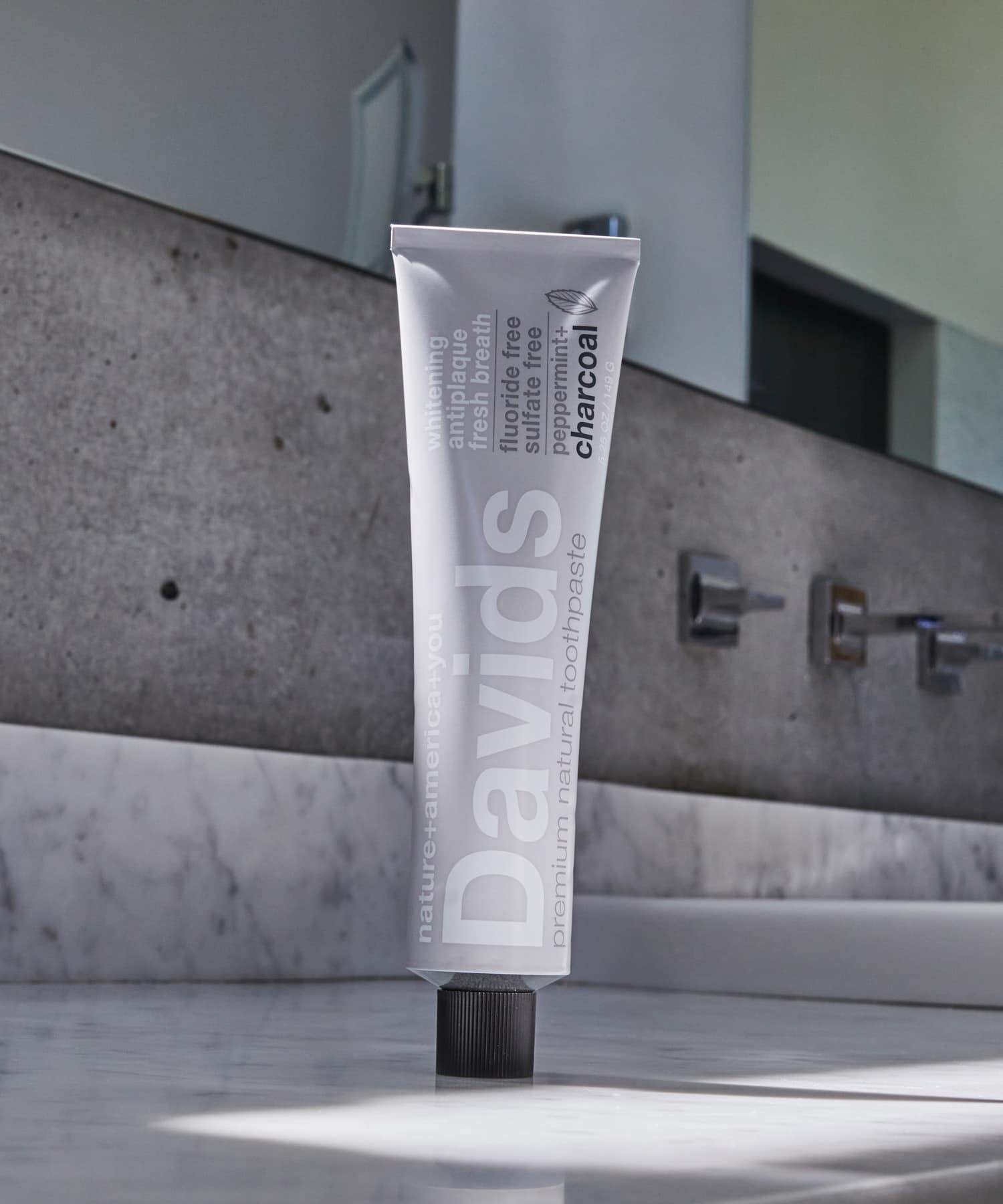Davids　toothpaste charcoal - -