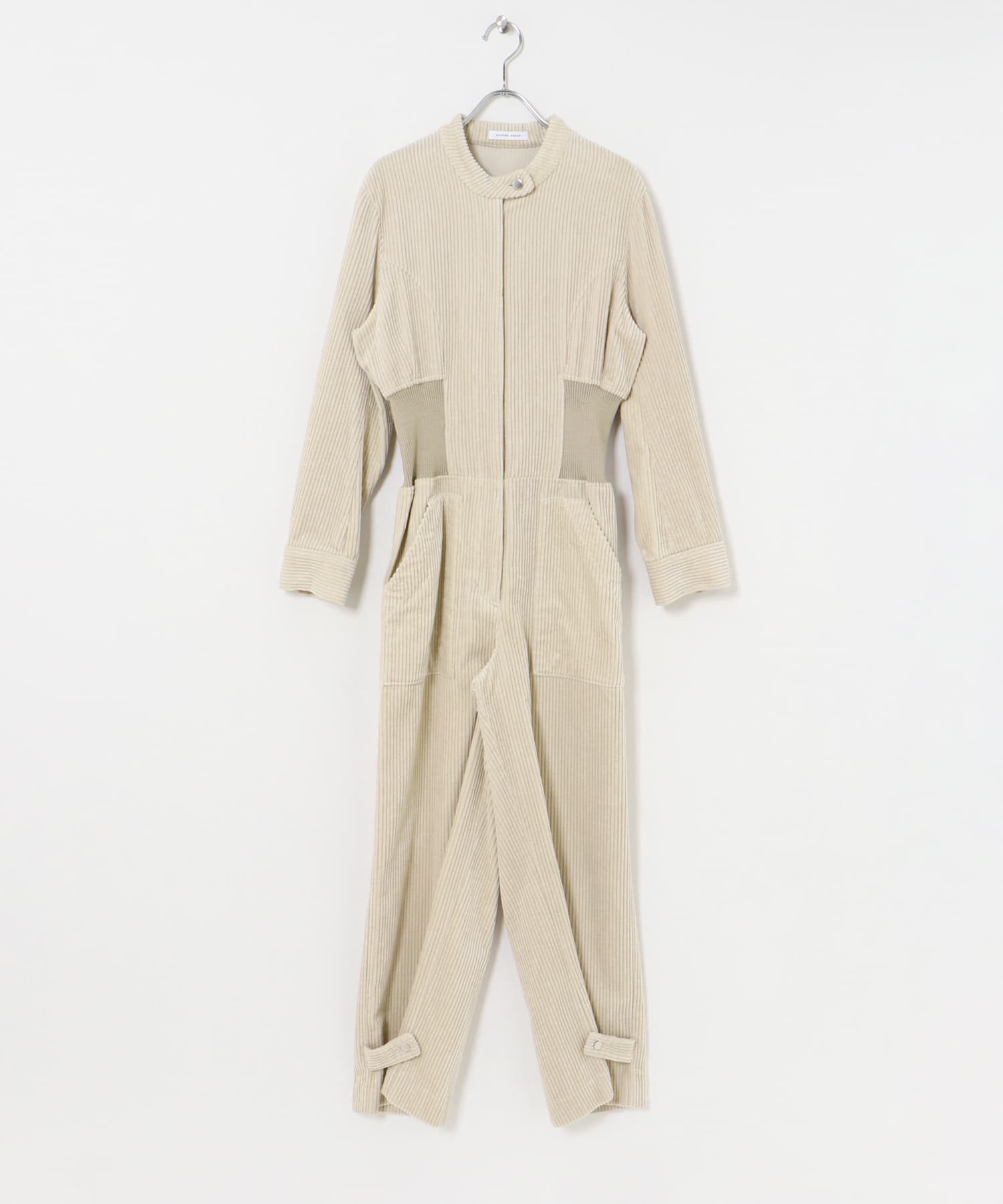 SATORU SASAKI　WAIST-RIB JUMPSUIT