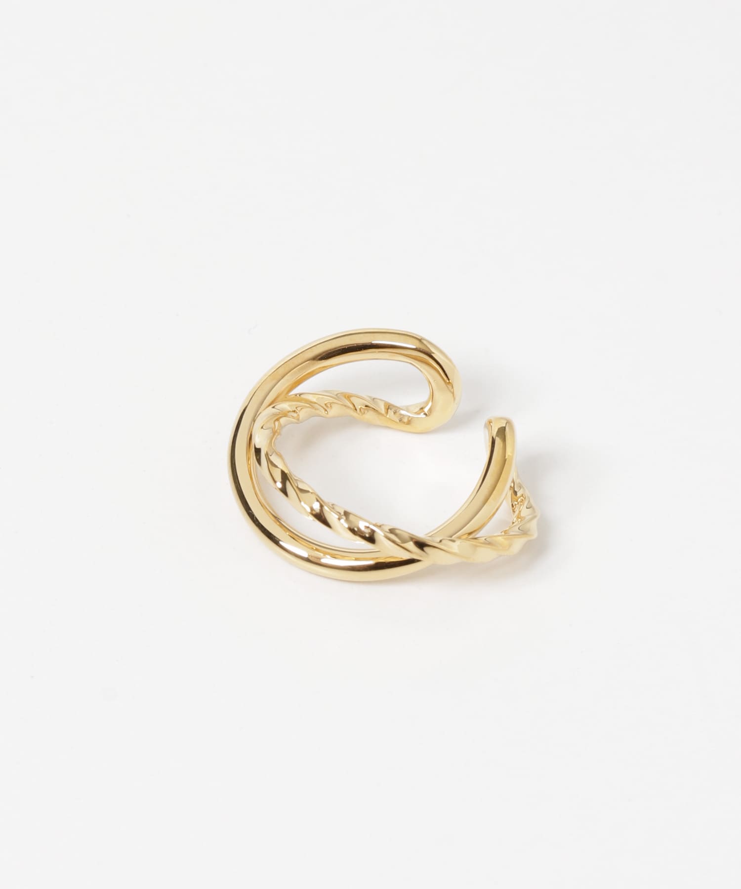 decor『デコール』　Twist cross cuff GOLD -