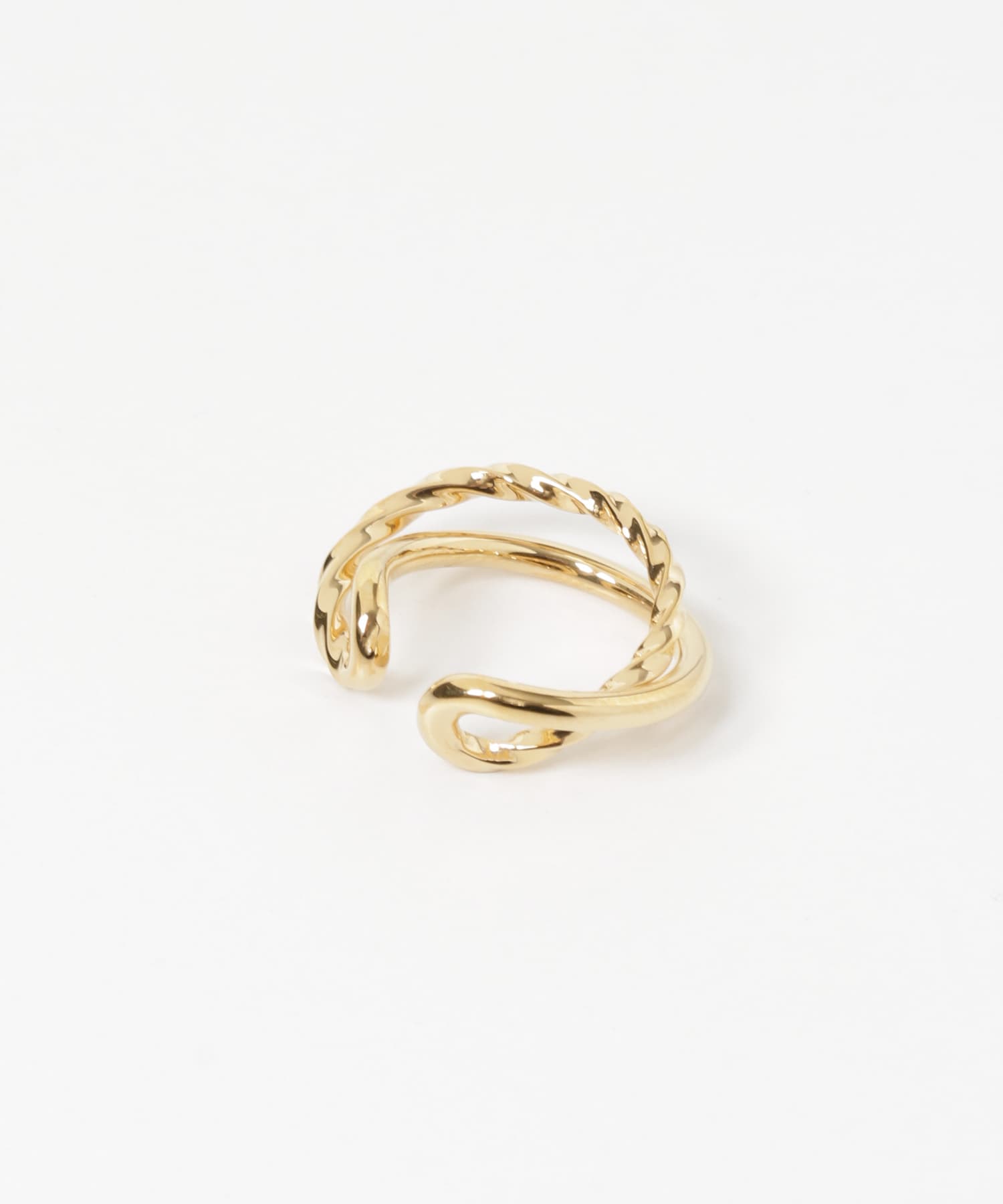 decor『デコール』　Twist cross cuff GOLD -