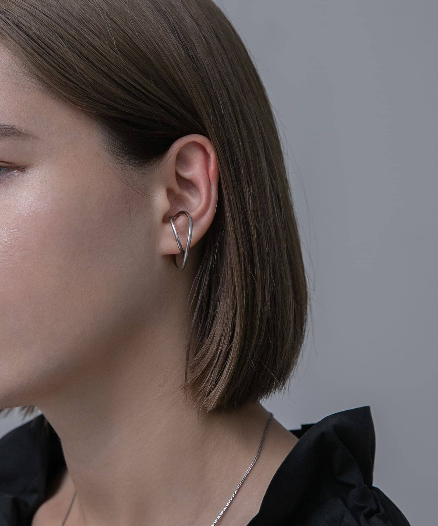 decor『デコール』　Luna ear cuff Silver -