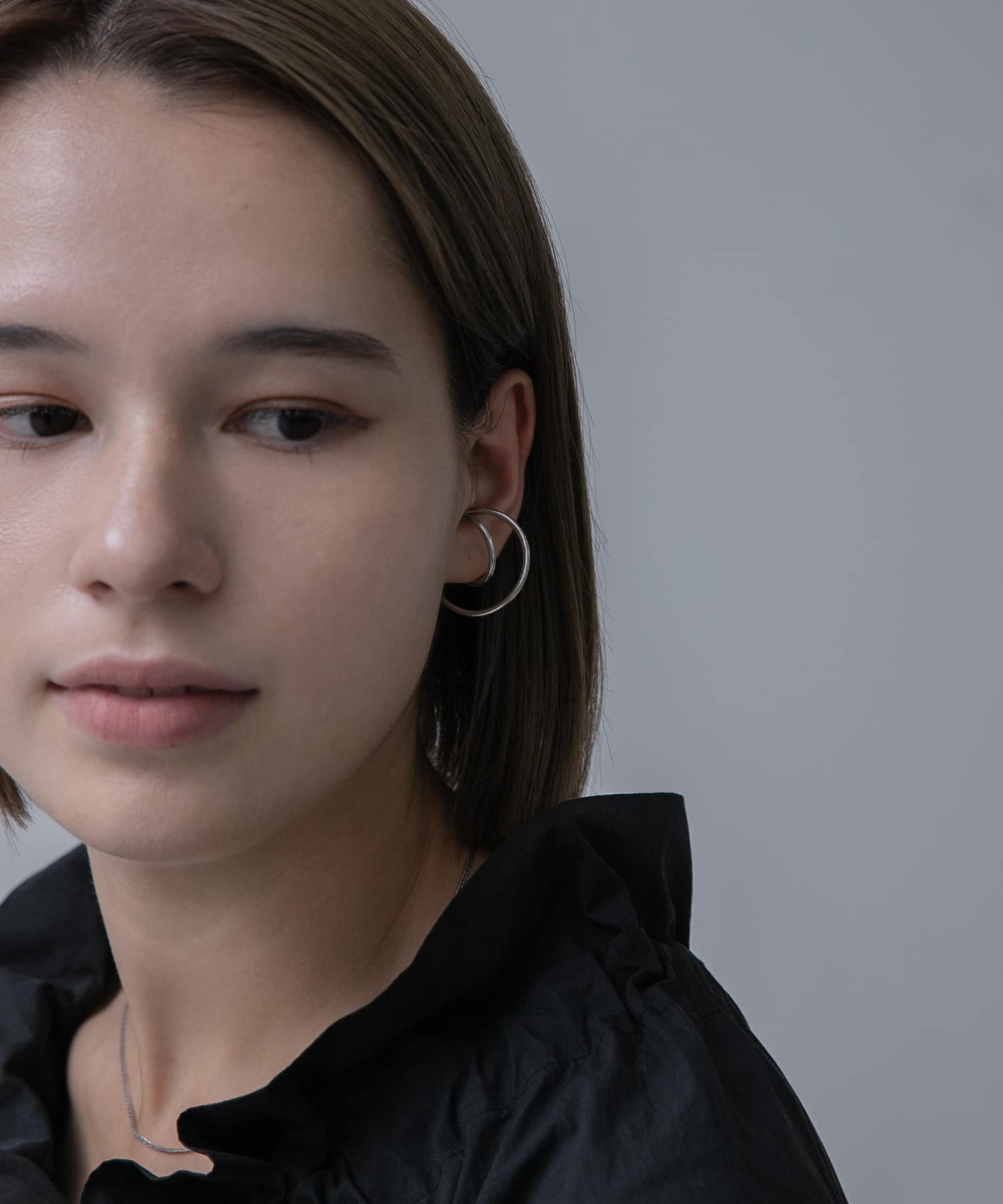decor『デコール』　Luna ear cuff Silver -