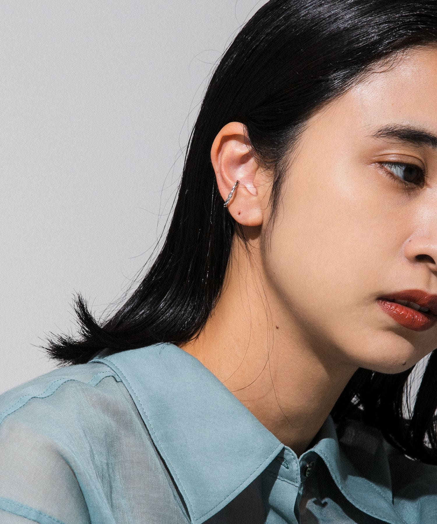 decor『デコール』　NO.73　リングカフ Silver -