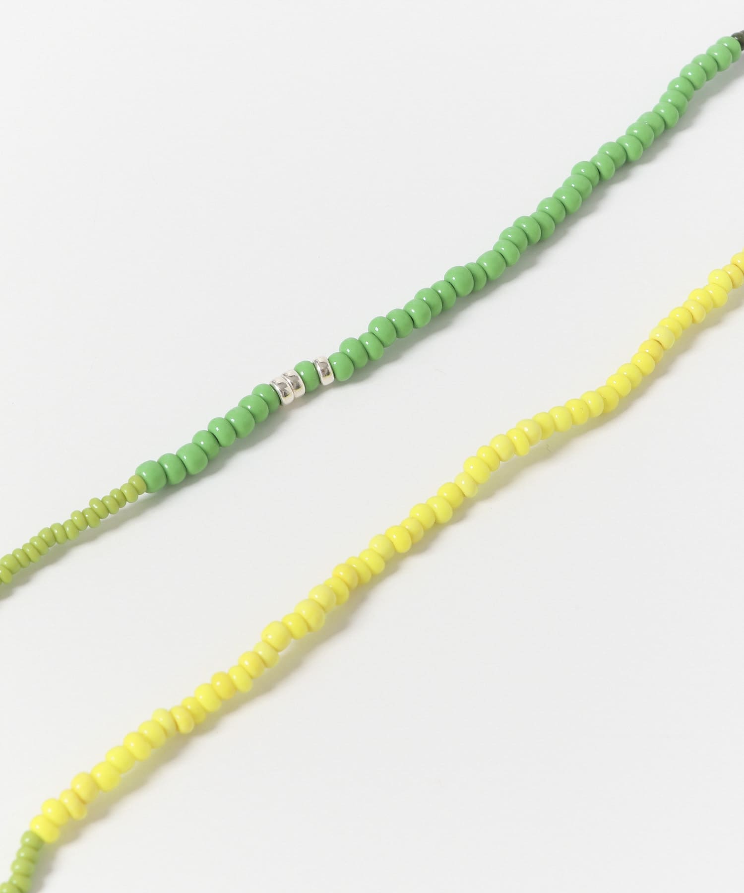 FOLK/N　beads multi necklace GREEN2 -