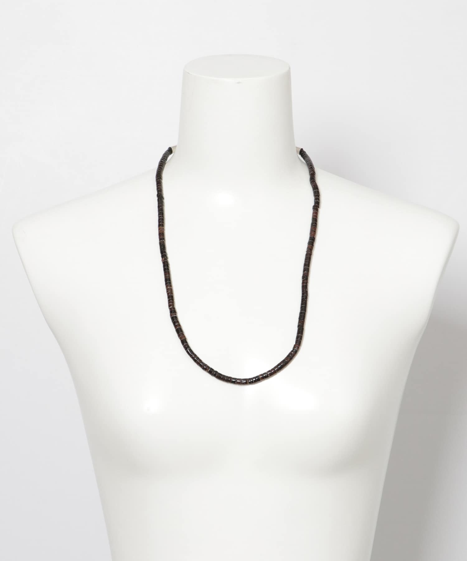 FOLK/N　Brown shell necklace BROWN -