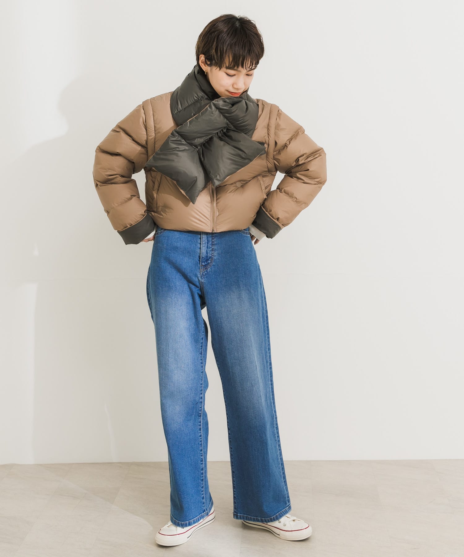 身長：161cm サイズ：one