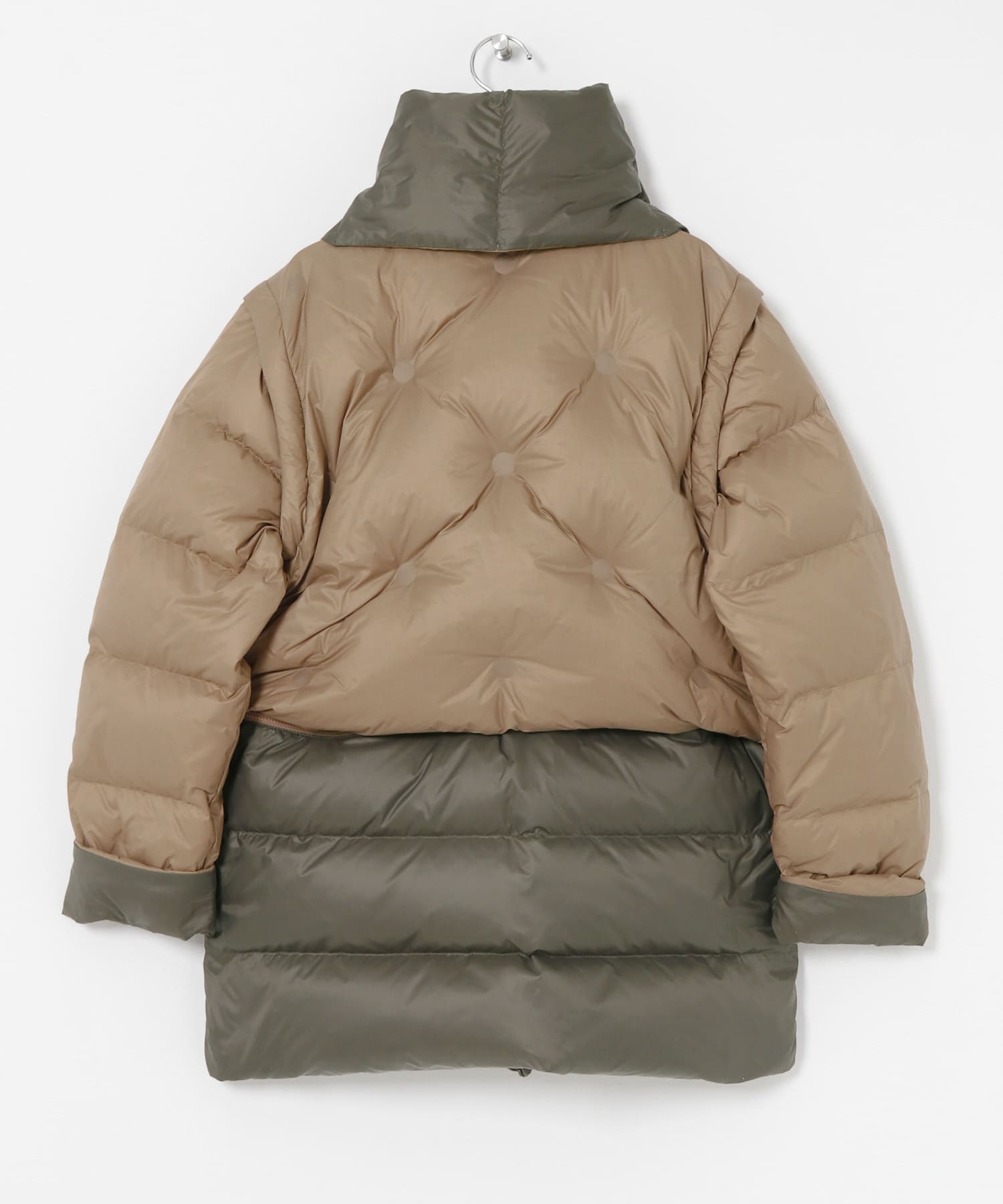 Customize GreenDown Jacket BEG x KHK one